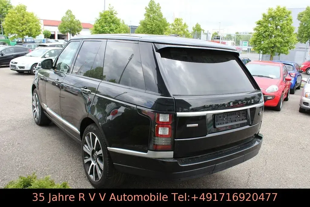 Gebraucht Land Rover Range Rover Autobiography 340 PS (250 kW) 2013 Schwarz SUV