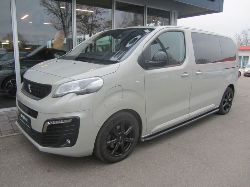 Beige Gebraucht 2021 Peugeot e-Traveller Allure Van / Kleinbus | 35.450 € (Etwas zu teuer) - Bild 1/4