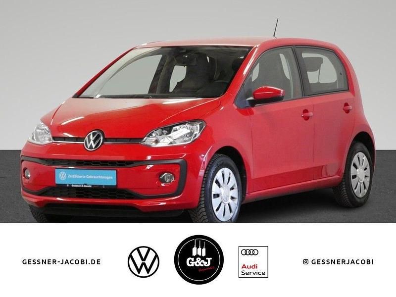 Rot Gebraucht 2021 VW up! Move Kleinwagen | 8.990 € (Guter Preis) - Bild 1/4