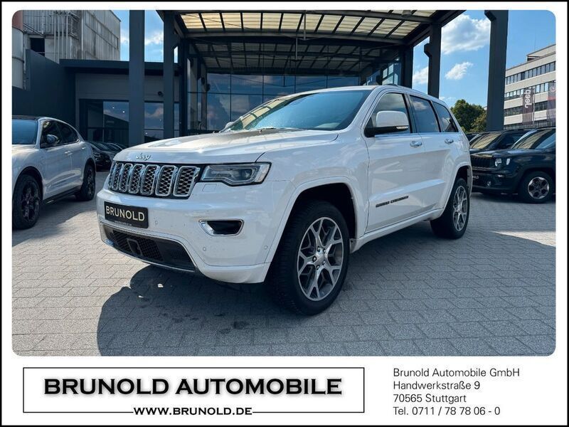Weiß Gebraucht 2020 Jeep Grand Cherokee Overland SUV | 43.900 € - Bild 1/4