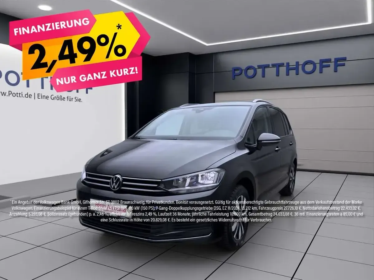 Gebraucht VW Touran Goal 150 PS (110 kW) 2025 Van / Kleinbus