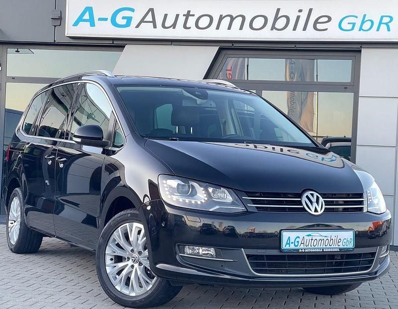 Gebraucht VW Sharan Highline 140 PS (102 kW) 2014 Schwarz Van / Kleinbus