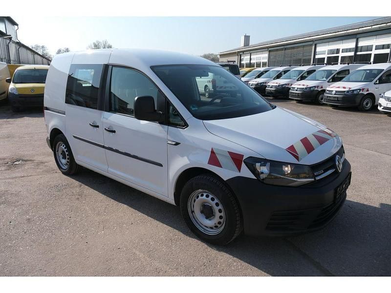 Gebraucht VW Caddy 110 PS (80 kW) 2015 Weiss Van / Kleinbus