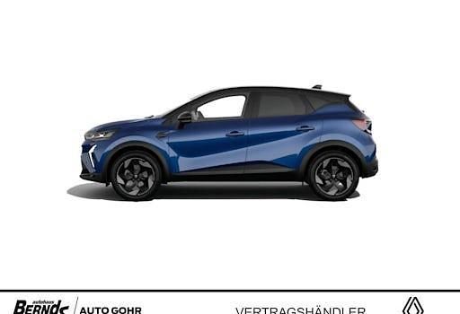 Neu Renault Captur Techno 140 PS (102 kW) 2025 Ironblau metallic/dach black pearlschwarz SUV