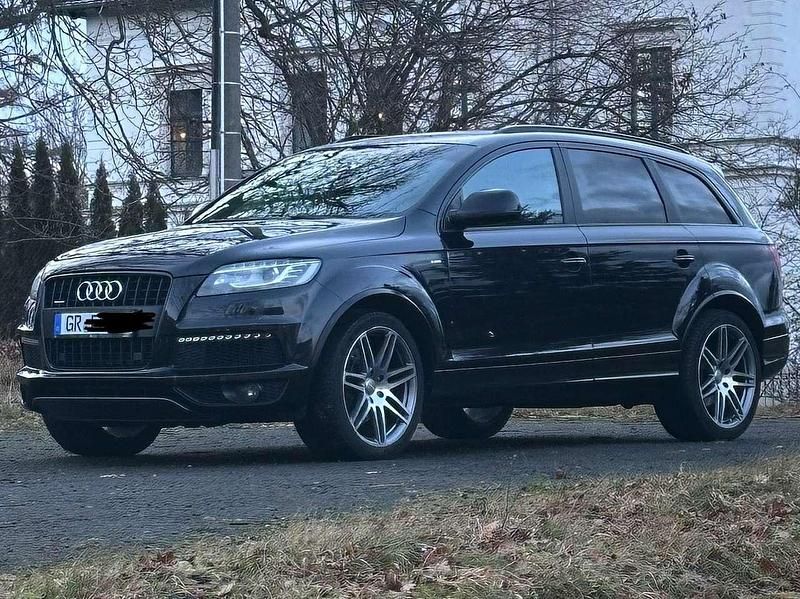 Schwarz Gebraucht 2012 Audi Q7 SUV | 19.400 € (Teuer) - Bild 1/4