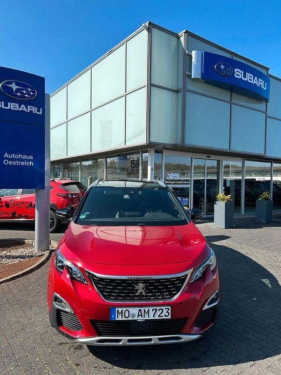 Rot Gebraucht 2019 Peugeot 3008 Allure SUV | 18.900 € (Superpreis) - Bild 1/4