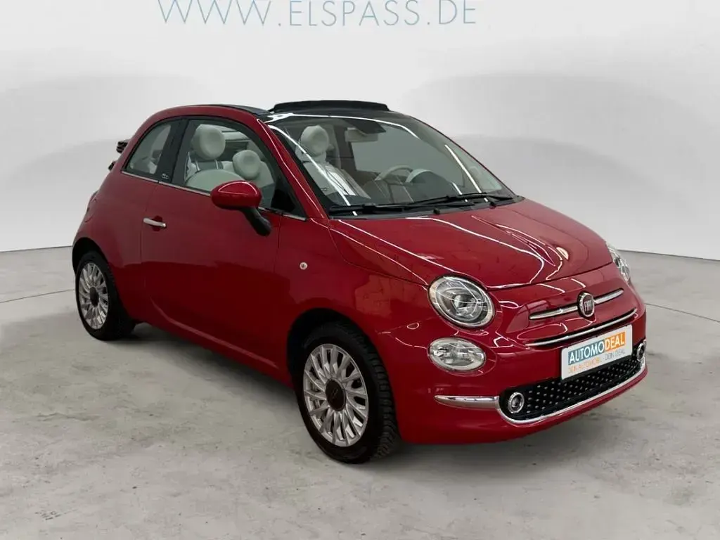 Gebraucht Fiat 500C Lounge 69 PS (50 kW) 2019 Passione rot) (rot Cabrio