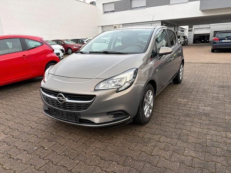 Grau Gebraucht 2015 Opel Corsa Edition Limousine | 9.995 € (Fairer Preis) - Bild 1/4