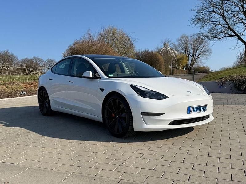 Gebraucht Tesla Model 3 Performance 377 kW (513 PS) 2021 Weiß Limousine