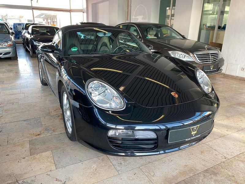 Basaltschwarzmetallic Gebraucht 2005 Porsche Boxster Cabrio | 23.999 € (Guter Preis) - Bild 1/4