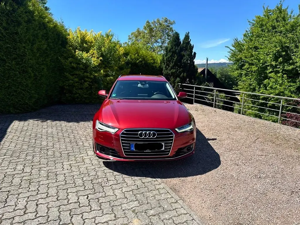 Używany Audi A6 190 KM (139 kW) 2016 Czerwony Kombi