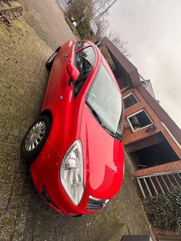 Gebraucht Opel Corsa 60 PS (44 kW) 2009 Rot Kleinwagen