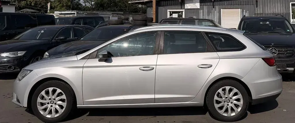 Gebraucht Seat Leon ST Style 110 PS (80 kW) 2016 Silber Kombi