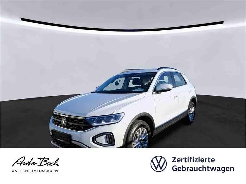 Weiß (pure white) Gebraucht 2022 VW T-Roc Life SUV | 18.940 € (Guter Preis) - Bild 1/4