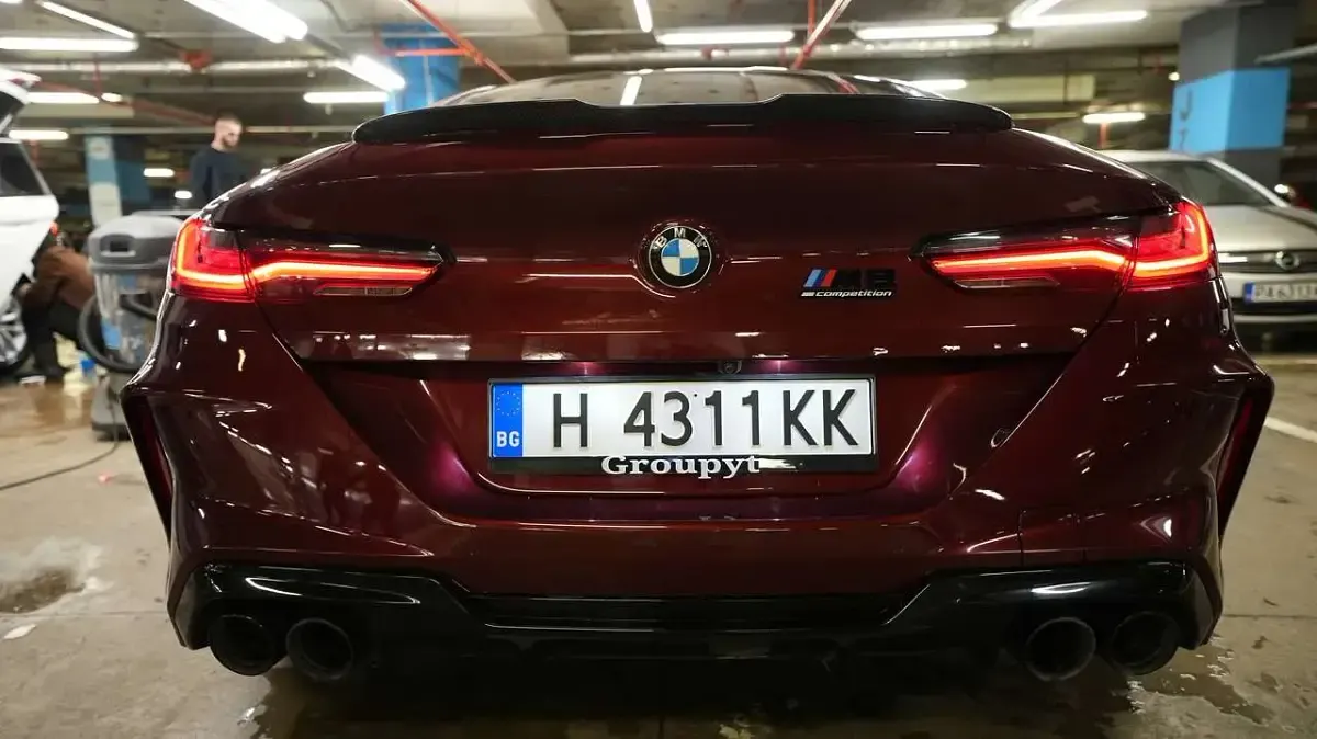 Gebraucht BMW M8 Gran Coupé Competition Edition 625 PS (459 kW) 2020 Rot Coupé