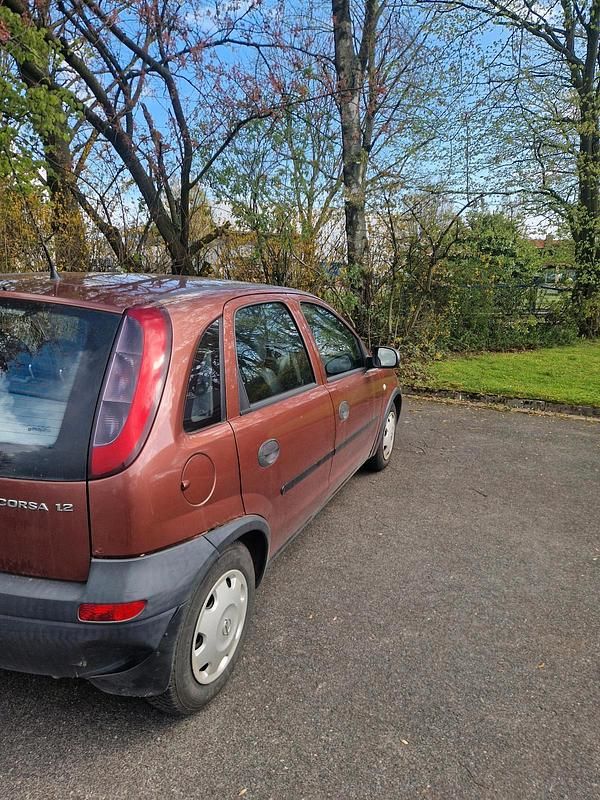 Gebraucht Opel Corsa 75 PS (55 kW) 2001 Rot Kleinwagen