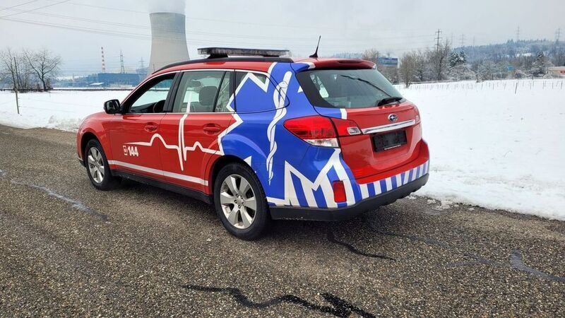 Gebraucht Subaru Outback 167 PS (122 kW) 2012 Rot SUV