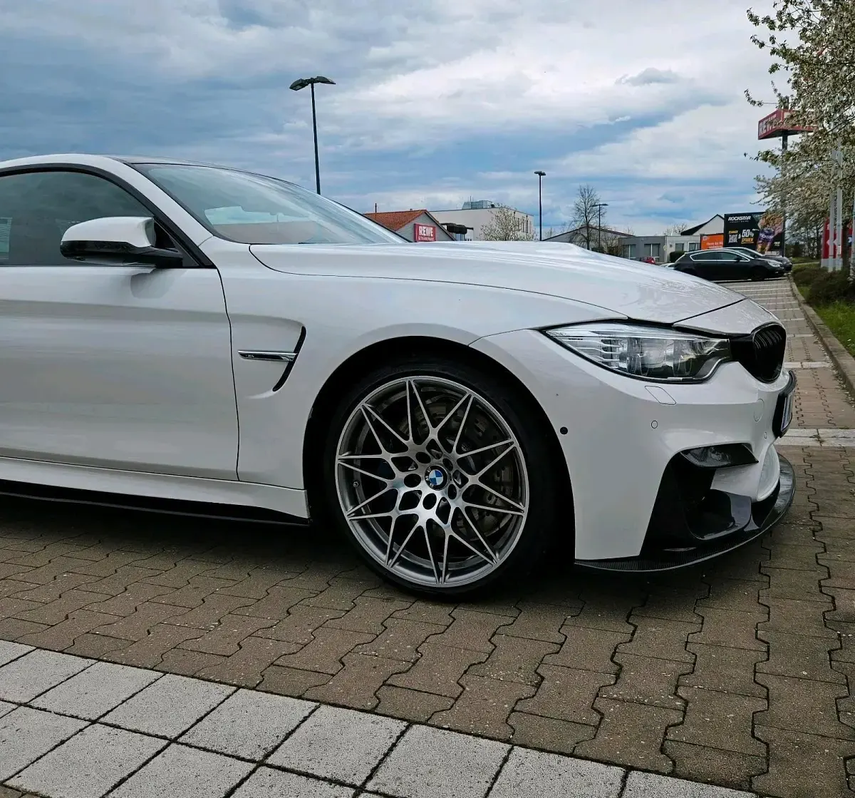 Brugt BMW M4 M Performance 2015 Hvid Coupe