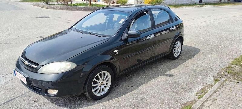 Schwarz Gebraucht 2007 Chevrolet Lacetti Limousine | 599 € - Bild 1/4