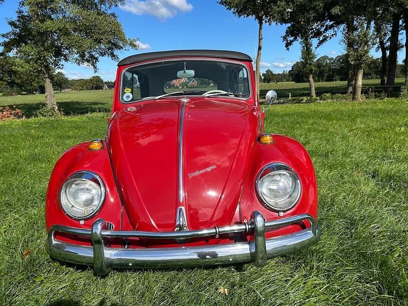 Gebraucht VW Käfer 50 PS (36 kW) 1965 Rot Cabrio