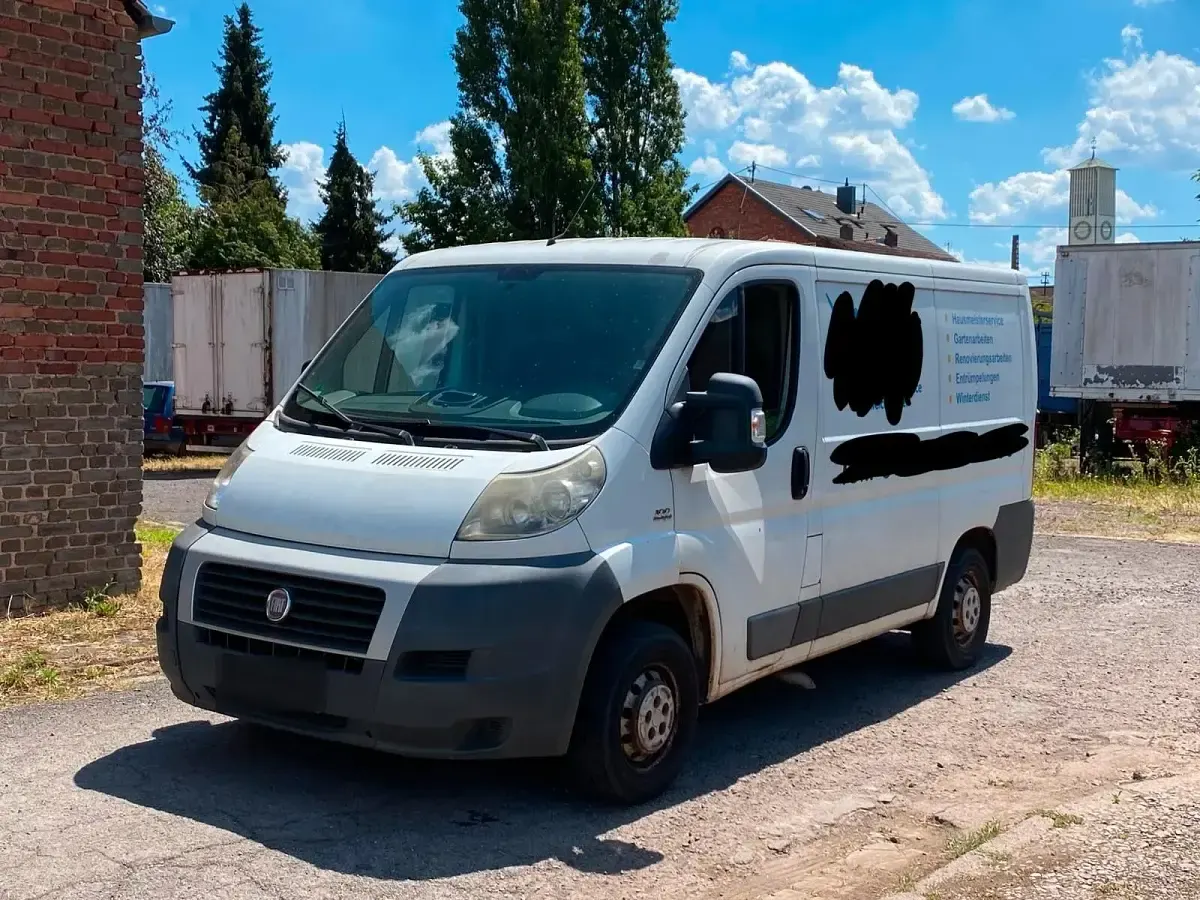 Gebraucht Fiat Ducato 101 PS (74 kW) 2010 Weiß Van
