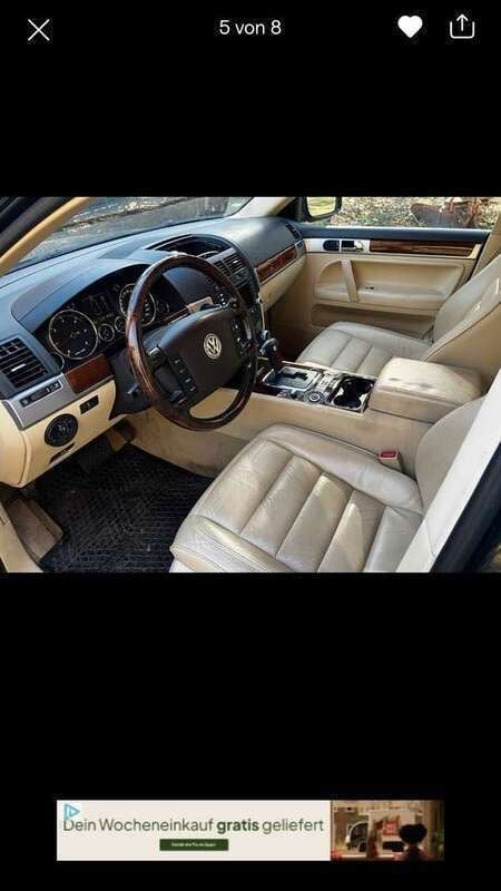 Grün Gebraucht 2004 VW Touareg R SUV | 4.900 € (Guter Preis) - Bild 1/4