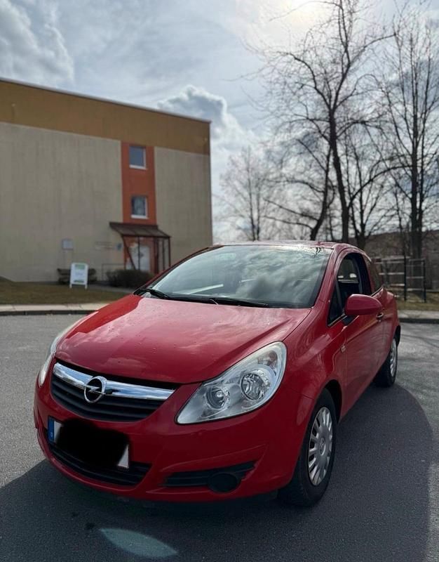 Gebraucht Opel Corsa 80 PS (58 kW) 2009 Rot Kleinwagen