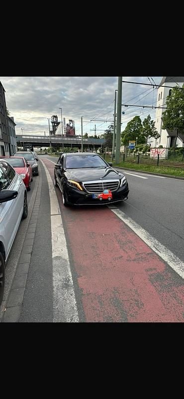 Schwarz Gebraucht 2014 Mercedes S350 Limousine | 29.500 € (Teuer) - Bild 1/4
