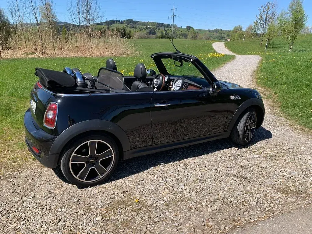 Gebraucht Mini Cooper S Cabriolet 174 PS (127 kW) 2010 Schwarz Cabrio