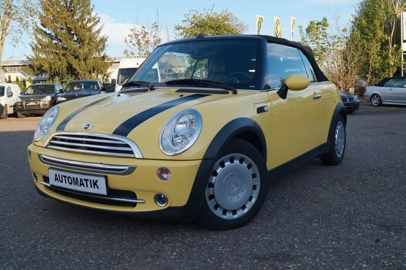 Gelb Gebraucht 2005 Mini Cooper Cabriolet Cabrio | 5.990 € (Fairer Preis) - Bild 1/4