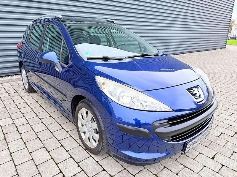 Gebraucht Peugeot 207 Tendance 95 PS (69 kW) 2007 Bleu montebello Kombi