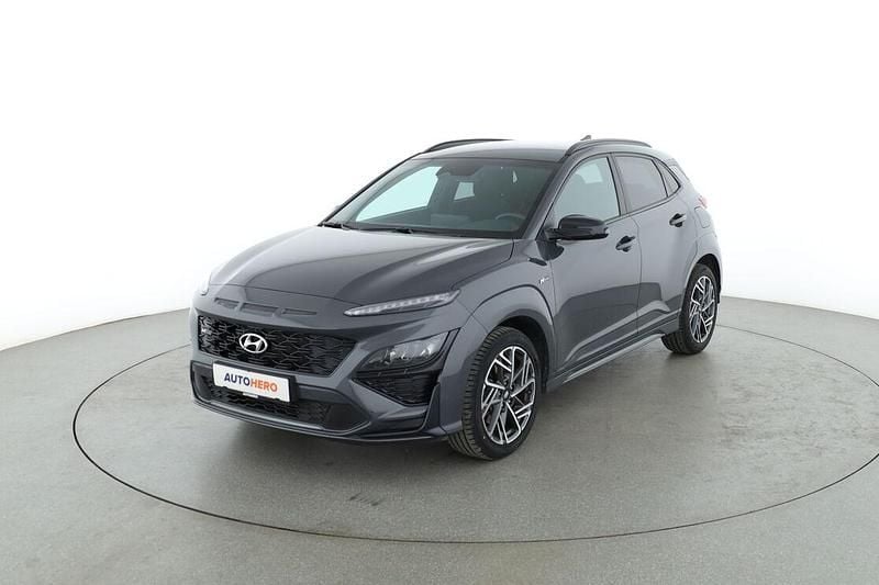 Grau Gebraucht 2023 Hyundai Kona N Line SUV | 25.060 € (Superpreis) - Bild 1/3