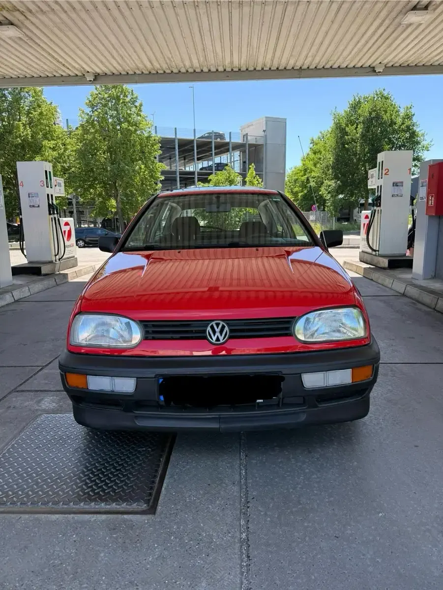 Gebraucht VW Golf III 75 PS (55 kW) 1994 Rot Kleinwagen