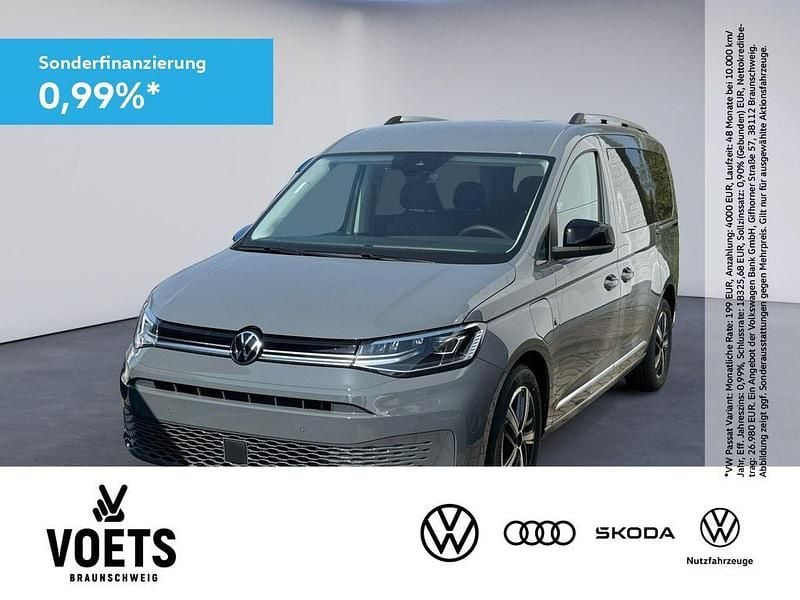 Grau Neu 2025 VW Caddy Maxi Style Van / Kleinbus | 49.890 € (Teuer) - Bild 1/4