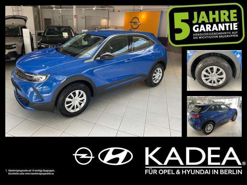 Perl blau/voltaik blau Gebraucht 2022 Opel Mokka SUV | 13.990 € (Superpreis) - Bild 1/3