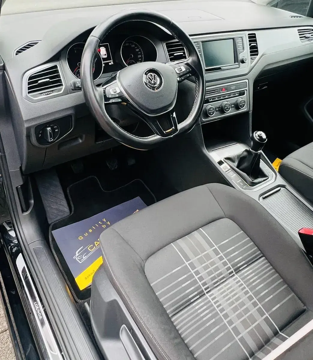 Gebraucht VW Golf Sportsvan 150 PS (110 kW) 2016 Schwarz Van / Kleinbus