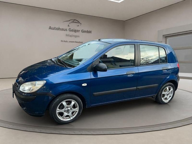 Blau Gebraucht 2007 Hyundai Getz Kleinwagen | 2.800 € (Etwas zu teuer) - Bild 1/4