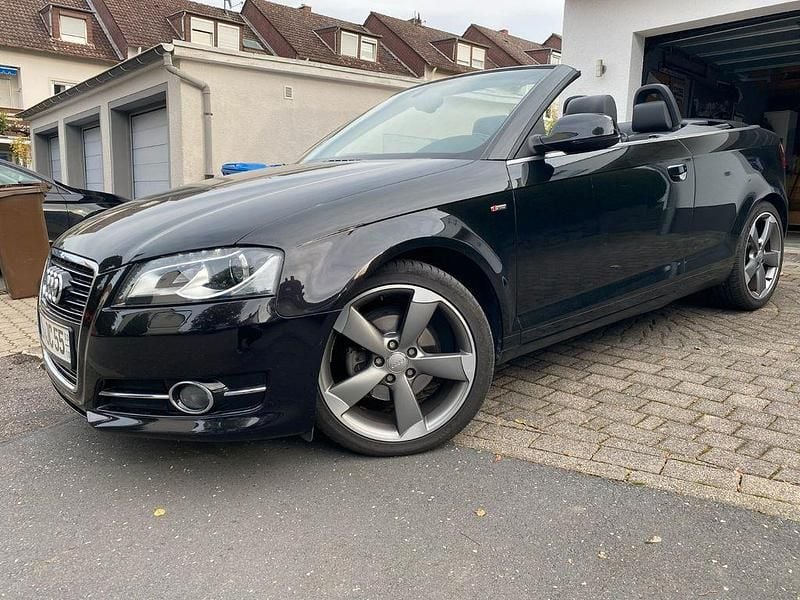 Gebraucht Audi A3 Cabriolet S-Line 160 PS (117 kW) 2012 Schwarz Cabrio