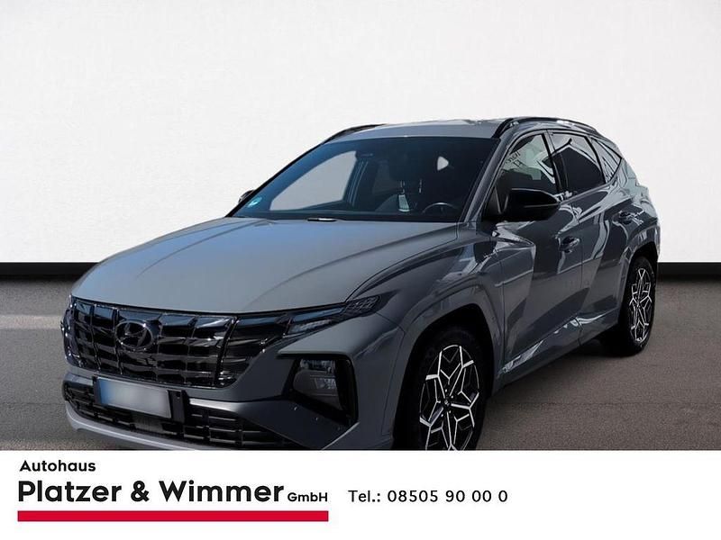 Grau Gebraucht 2021 Hyundai Tucson N Line SUV | 24.690 € (Fairer Preis) - Bild 1/4