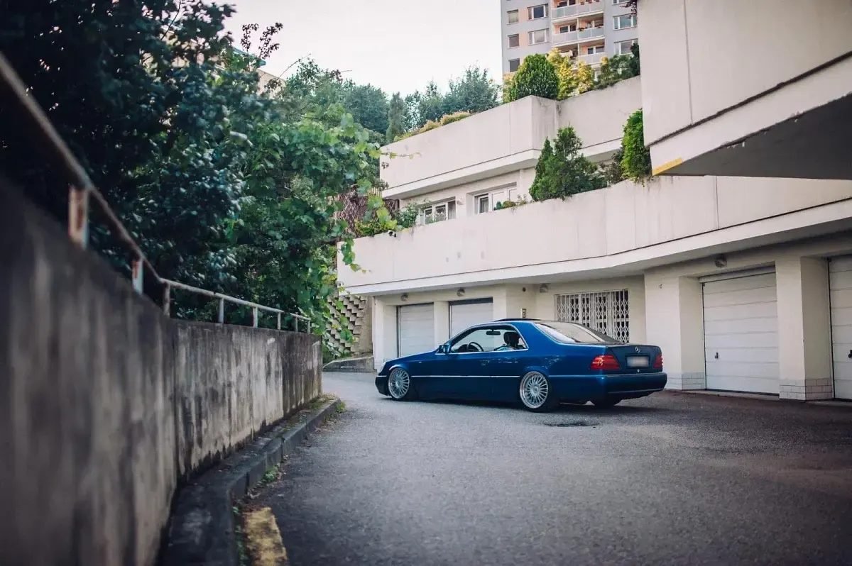 Gebraucht Mercedes SL500 320 PS (235 kW) 1994 Blau Coupé