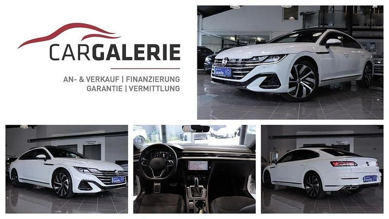 Pure white Gebraucht 2021 VW Arteon R-line Limousine | 27.950 € (Fairer Preis) - Bild 1/4