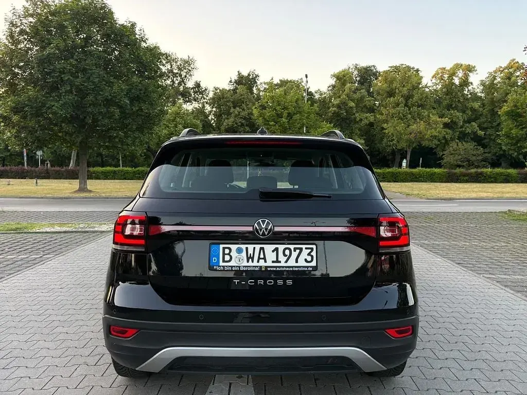 Gebraucht VW T-Cross Active 110 PS (80 kW) 2021 Schwarz SUV