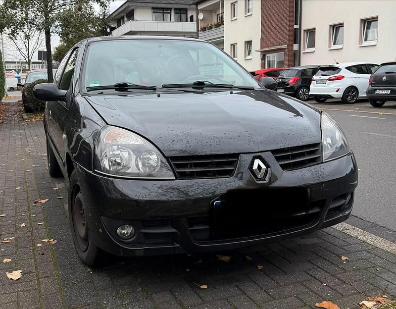 Schwarz Gebraucht 2008 Renault Clio II Kleinwagen | 850 € - Bild 1/4