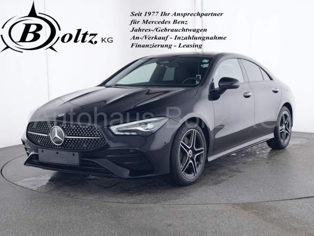 Kosmosschwarz Gebraucht 2023 Mercedes CLA200 AMG line Coupé | 37.700 € (Etwas zu teuer) - Bild 1/4