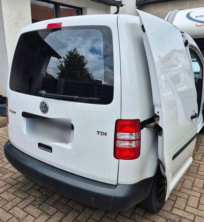 Gebraucht VW Caddy 102 PS (75 kW) 2011 Weiß Van / Kleinbus