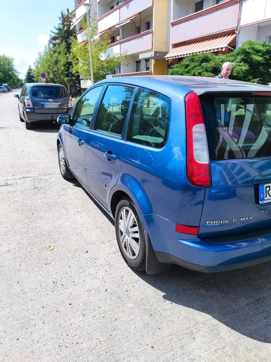 Gebraucht Ford C-MAX 125 PS (91 kW) 2008 Blau Van / Kleinbus