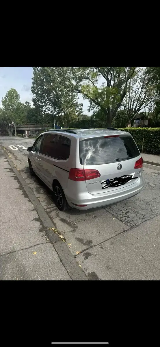 Gebraucht VW Sharan 140 PS (102 kW) 2010 Silber Van / Kleinbus