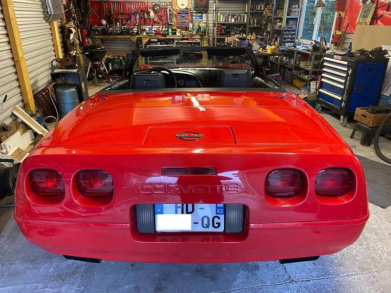 Gebraucht Corvette C4 250 PS (183 kW) 1990 Rot Cabrio