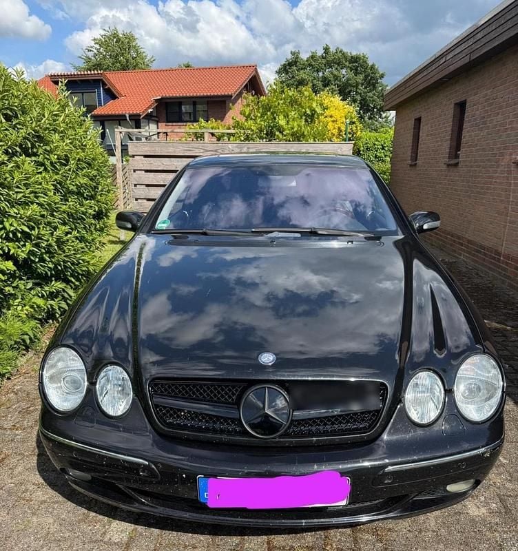 Schwarz Gebraucht 2001 Mercedes CL500 Coupé | 8.500 € (Superpreis) - Bild 1/4