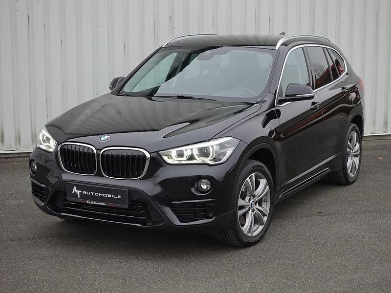 Schwarz Gebraucht 2017 BMW X1 Sport Line SUV | 14.750 € (Superpreis) - Bild 1/4